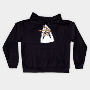 Shark Attack Pinup Kids Hoodie